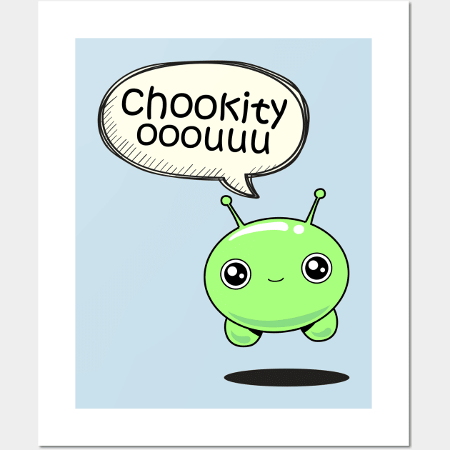 Chookity ooouuuu Wall Art by HSDESIGNS